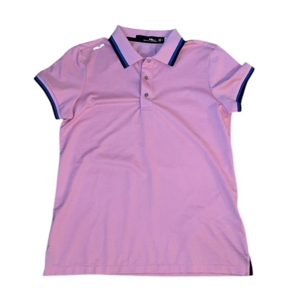 RLX Polo Golf Tour Pique VAL Pink‎ Short Sleeve Women's Golf Shirt Small - Picture 3 of 11